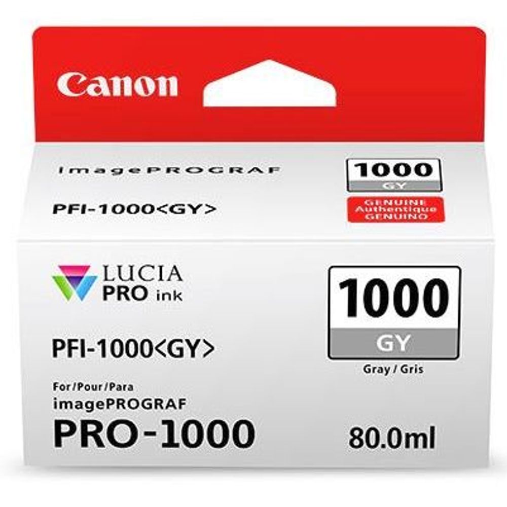 PFI-1000GY - Canon PFI-1000GY Grey Ink Tank
