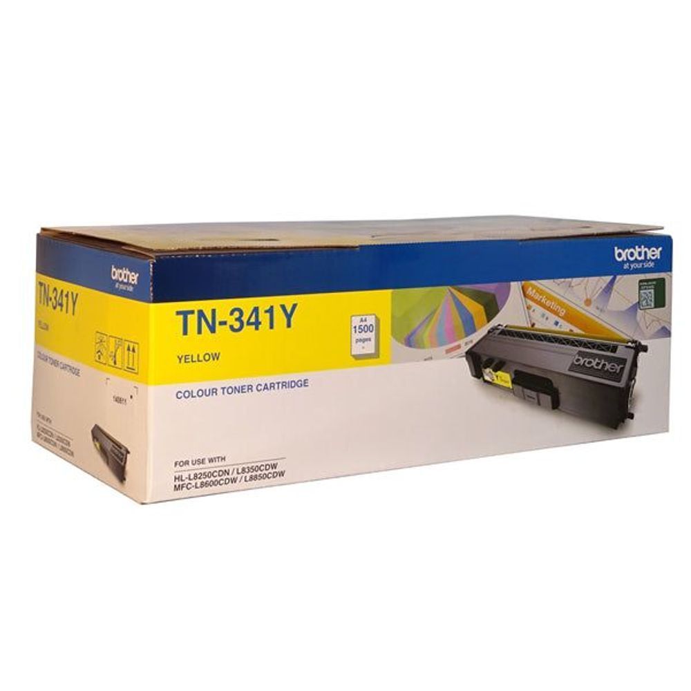 TN341Y - Brother TN-341Y Yellow Toner