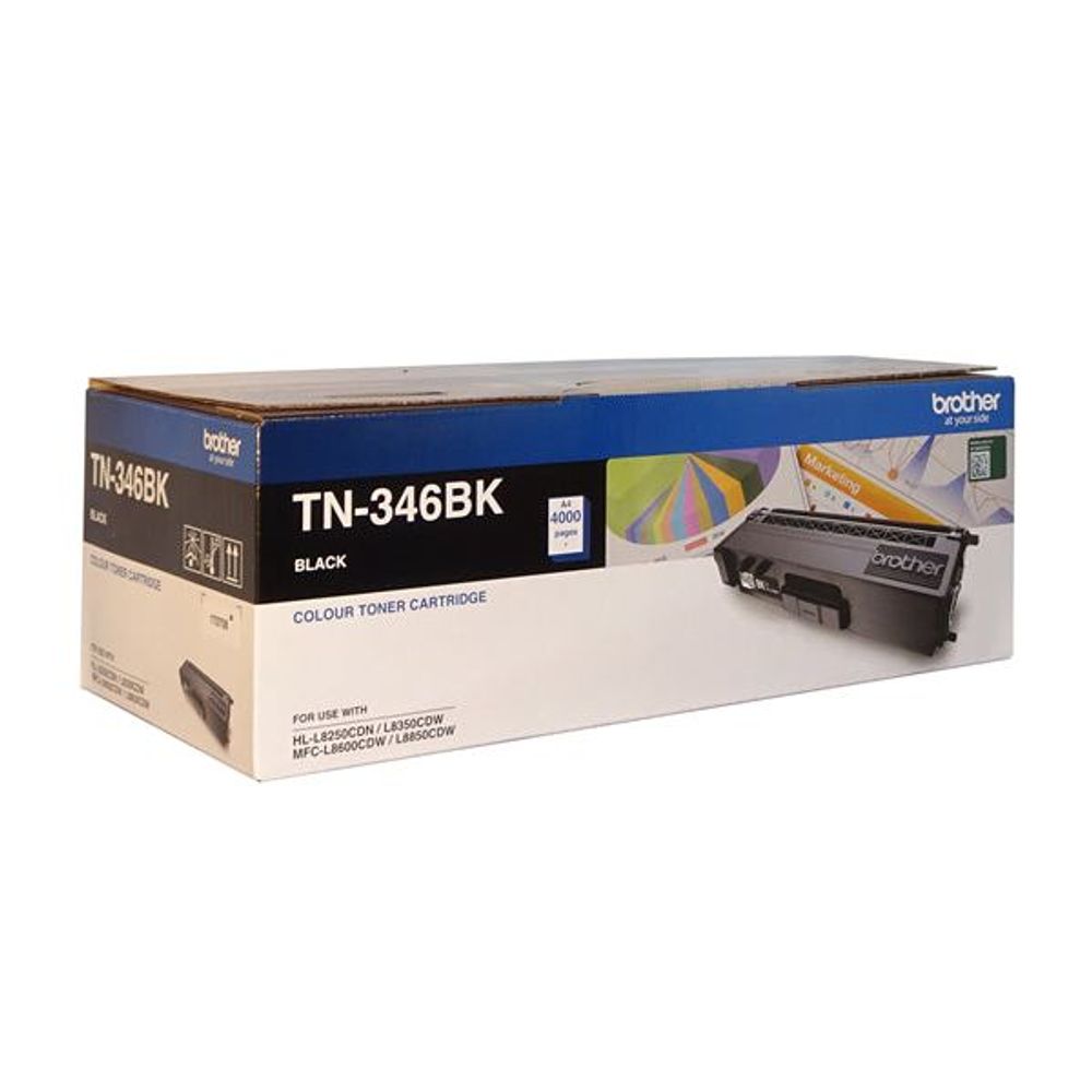 TN346BK - Brother TN-346BK Black High Yield Toner