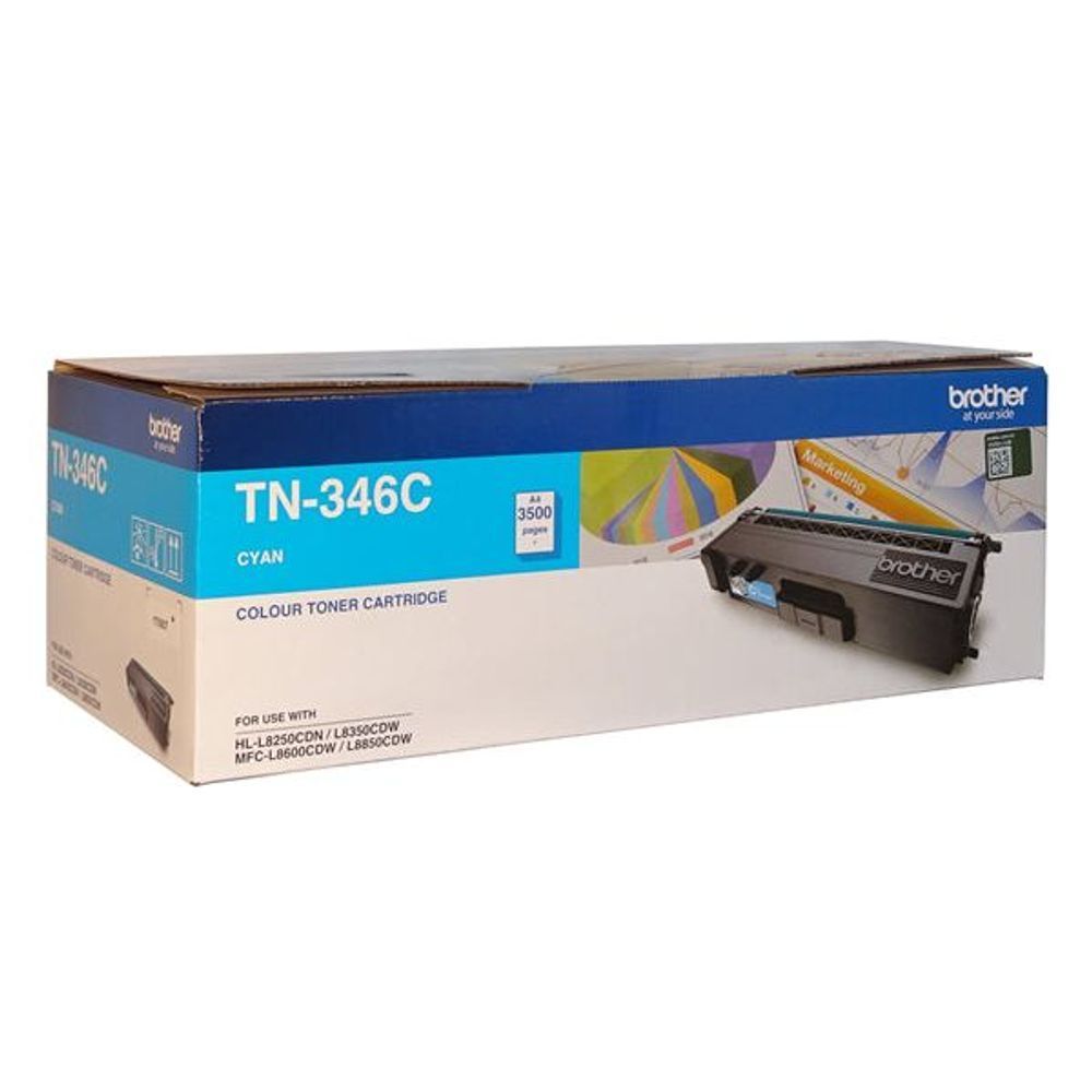 TN346C - Brother TN-346C Cyan High Yield Toner