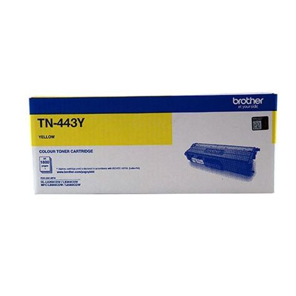 TN443Y - Brother TN443Y Yellow High Yield Toner