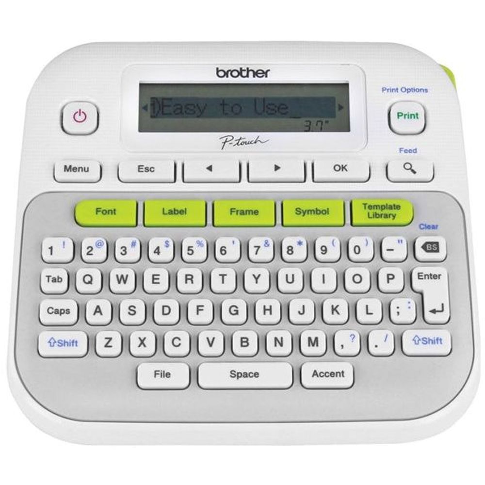 PTD210 - Brother PTD210 P-Touch Desktop Label Printer