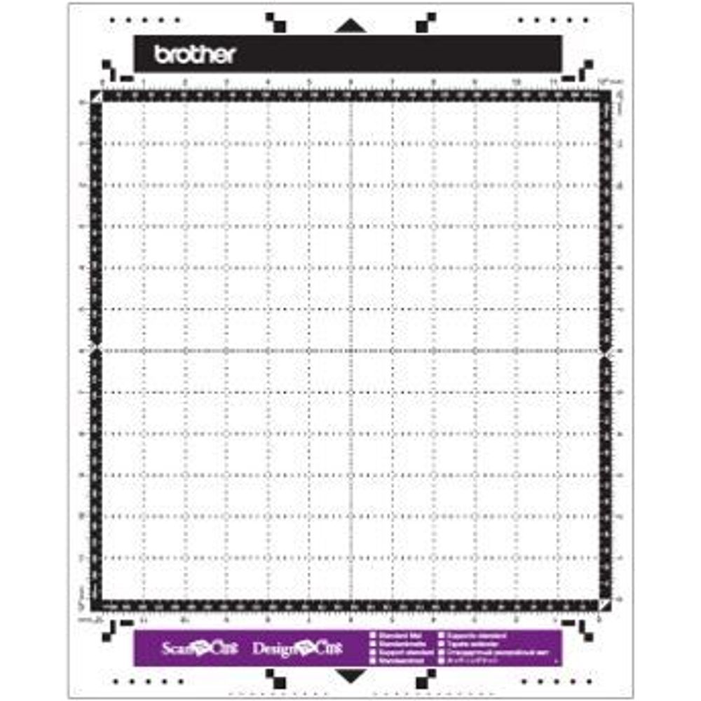 CAMATSTD12 - Brother CAMATSTD12 Scan N Cut Fabric - Standard Mat