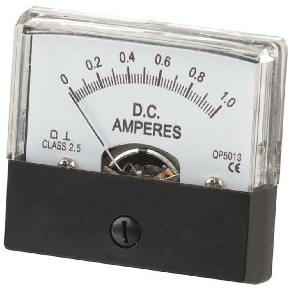 QP5013 0 - 1A MU45 Panel Meter - Moving Coil Type