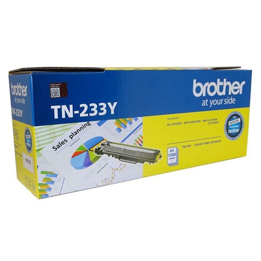 TN233Y - Brother TN-233Y Yellow Toner Cartridge