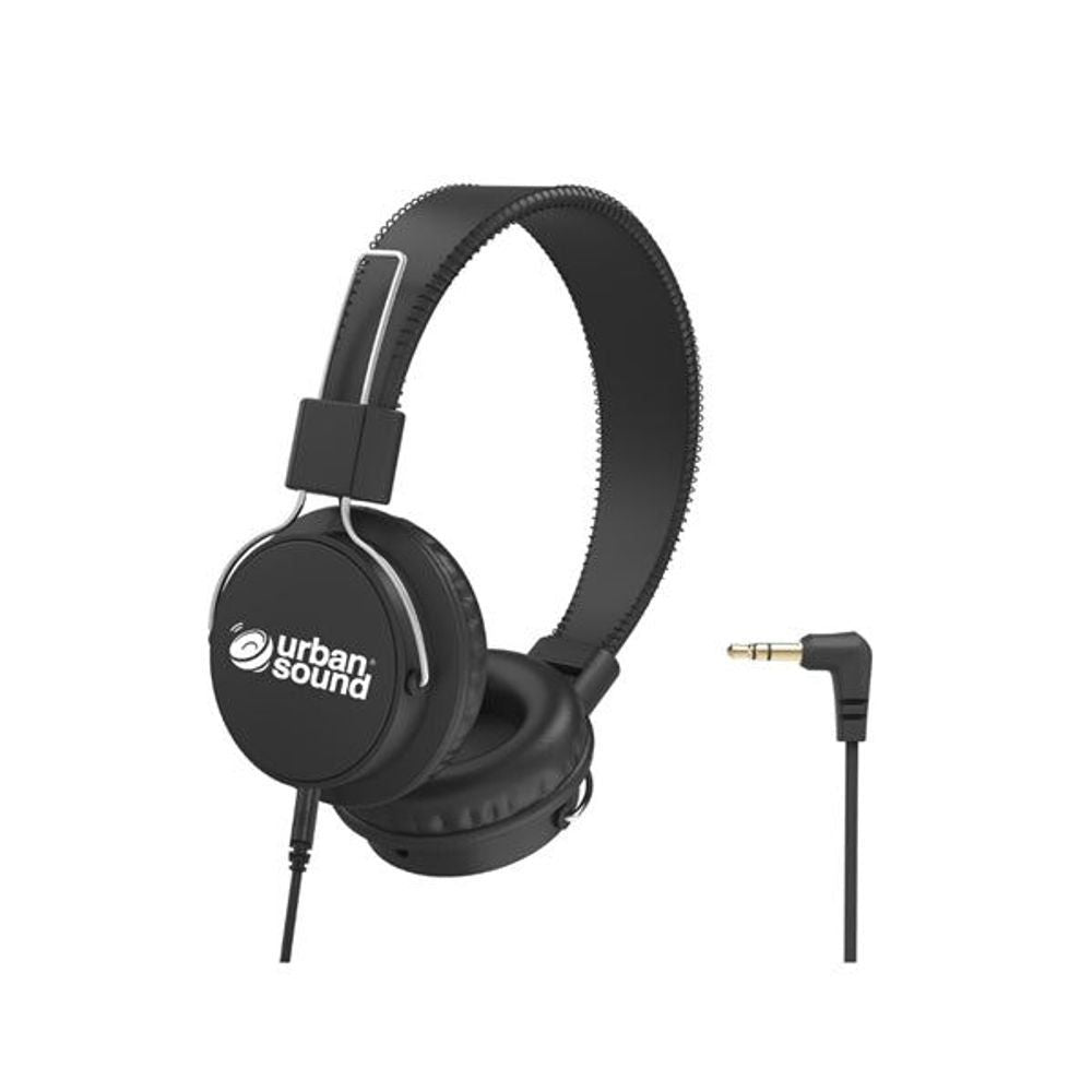 65530 - Verbatim Urban Sound Volume-Limiting Kids Headphones - Black