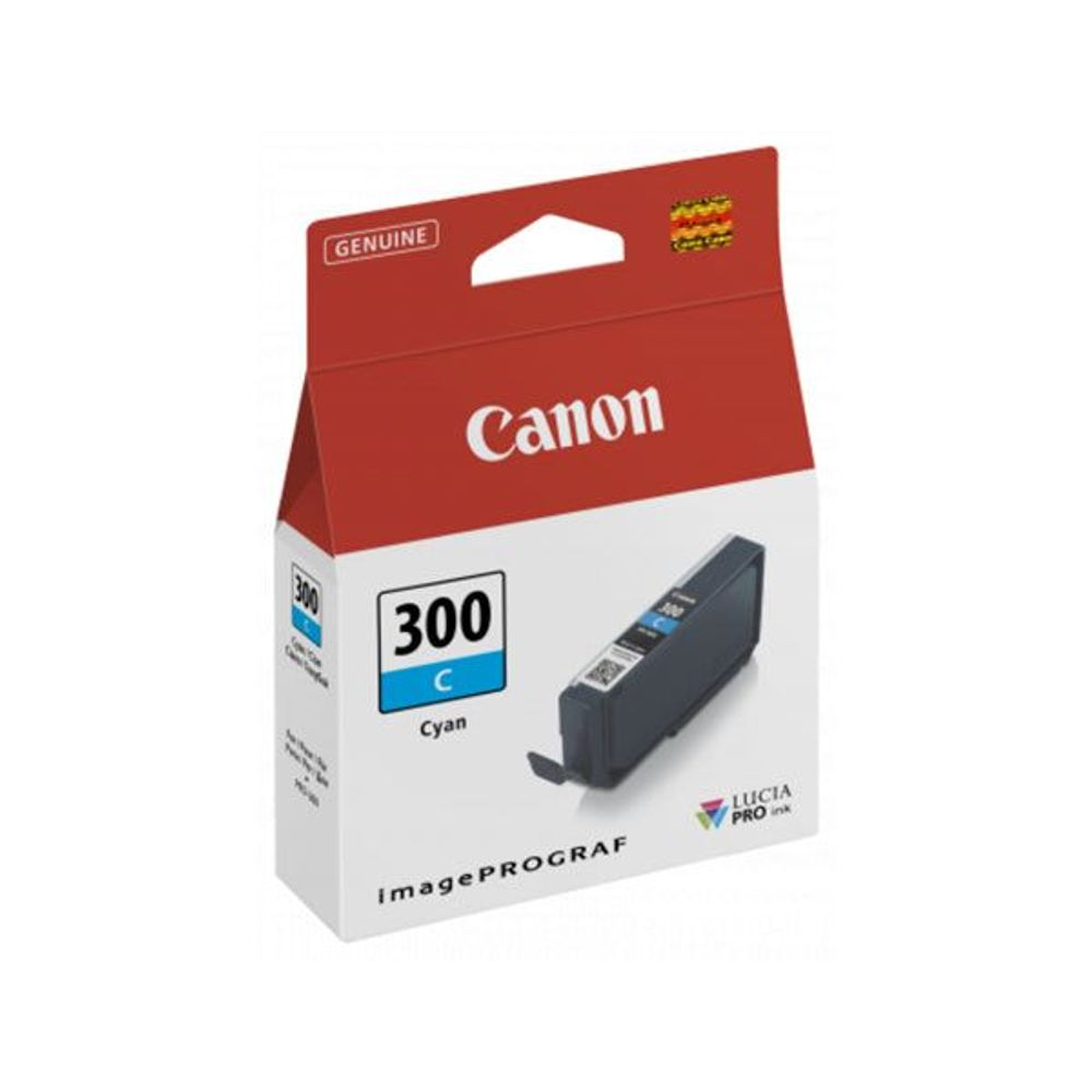 PFI-300C - Canon PFI-300C Cyan Ink Cartridge