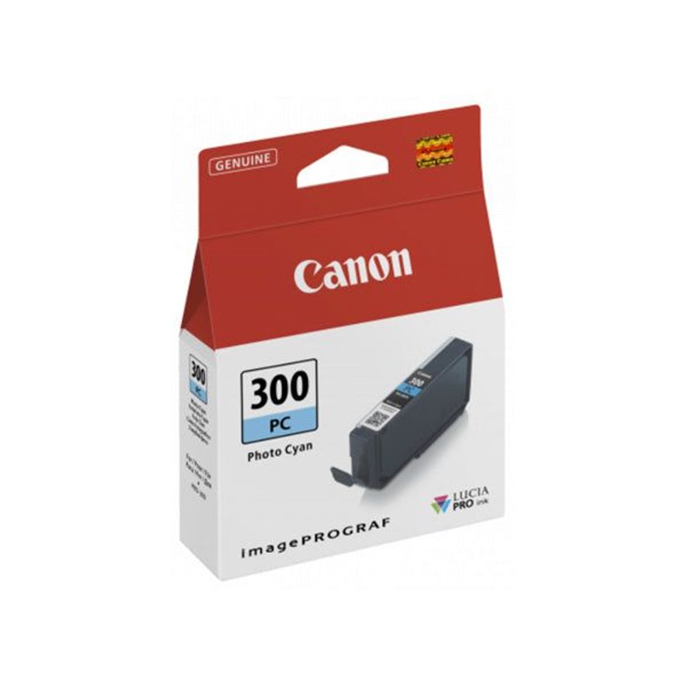 PFI-300PC - Canon PFI-300PC Photo Cyan Ink Cartridge