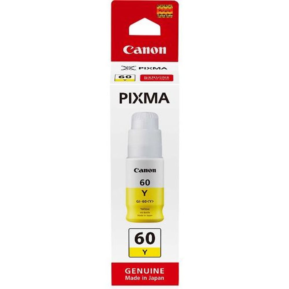 GI60Y - Canon GI60Y Yellow Pixma Endurance Ink Bottle
