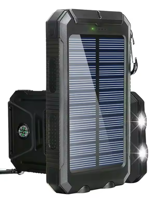 20000Mah Solar Powered Waterproof Power Bank
