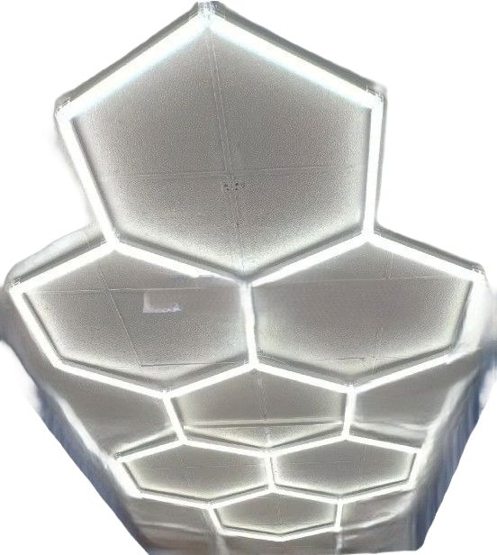 Hexagon LED Ceiling Lighting 110-240V