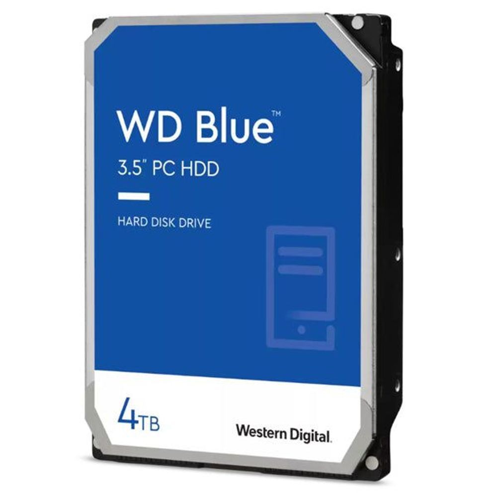 WD40EZAX - WD Blue 4TB SATA 3.5" 5400RPM 256MB HDD 2Yr Wty