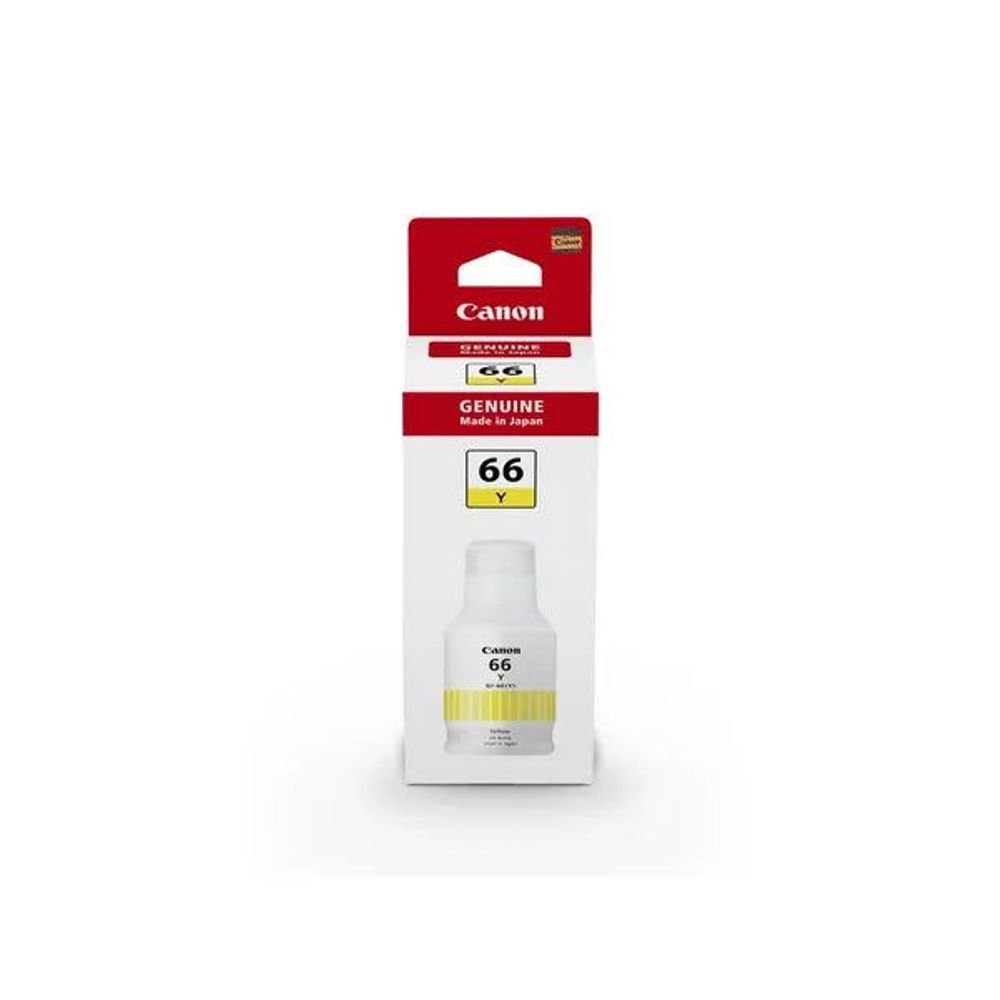 GI66Y - Canon GI66Y Yellow MAXIFY MegaTank Ink Bottle