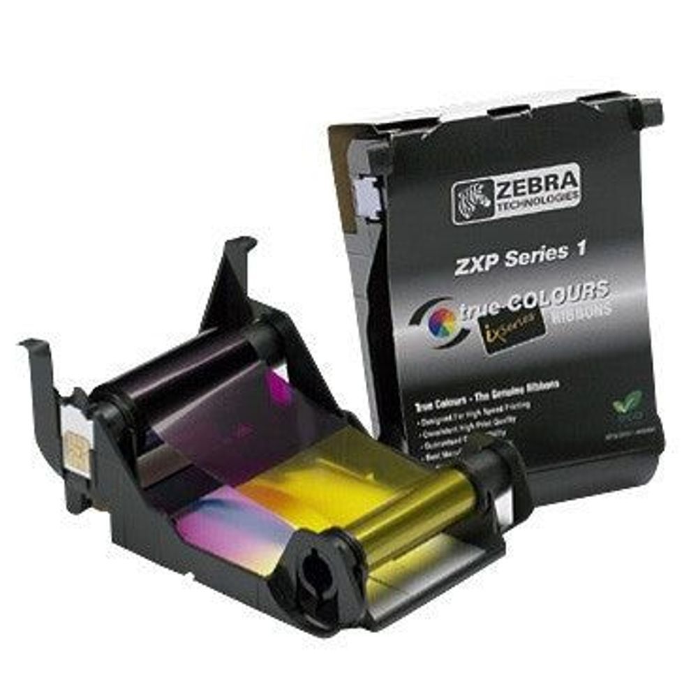 800011-140 - Zebra ZXP1 Single Side USB Card Printer Colour Ribbon 100 prints