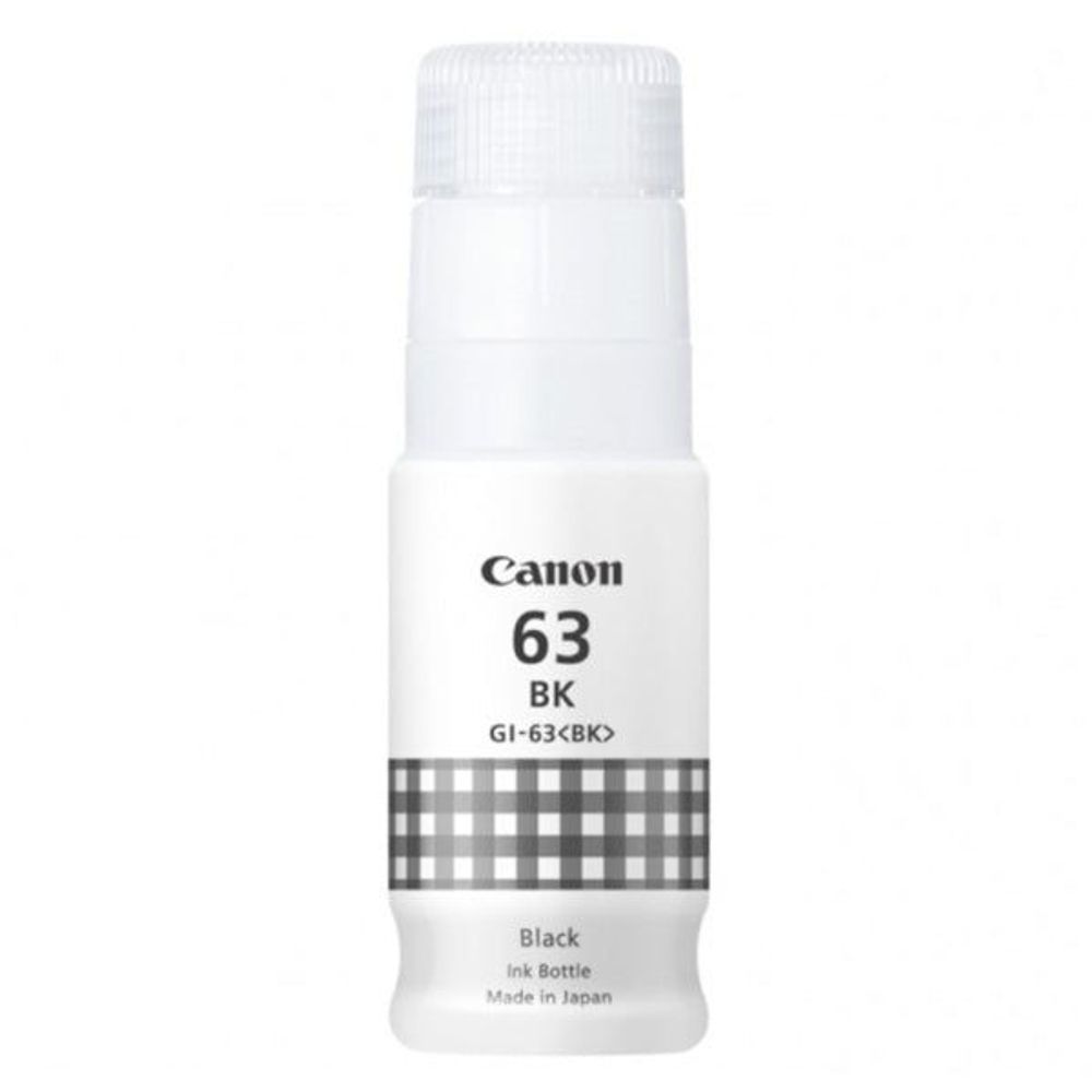 GI63BK - Canon GI63BK Black MegaTank Ink Bottle