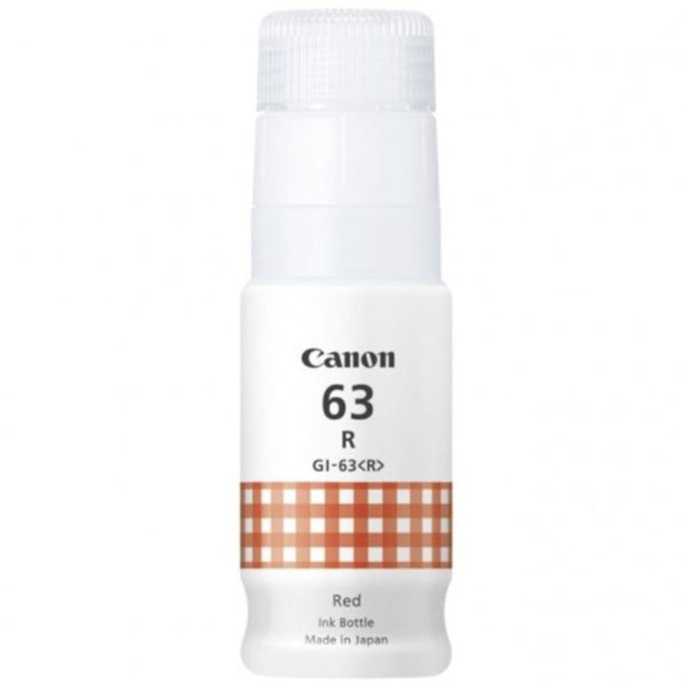 GI63R - Canon GI63R Red MegaTank Ink Bottle