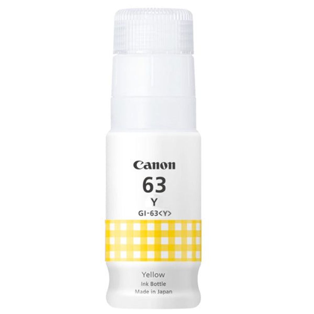 GI63Y - Canon GI63Y Yellow MegaTank Ink Bottle