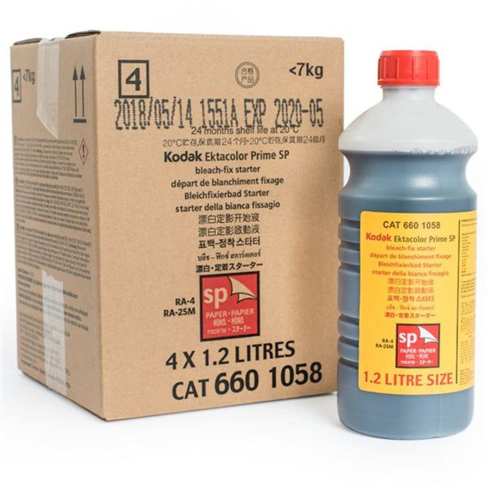 6601058 - Kodak Ektacolor Bleach Fix Starter 1.2L (Box of 4)