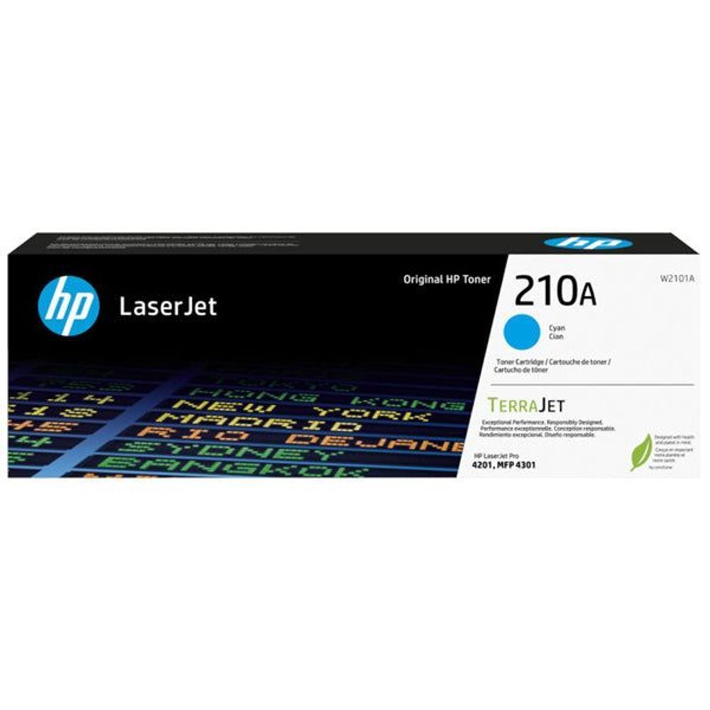 W2101A - HP 210A Cyan Original LaserJet Toner Cartridge