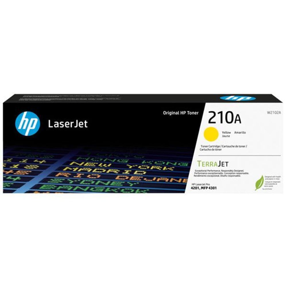 W2102A - HP 210A Yellow Original LaserJet Toner Cartridge