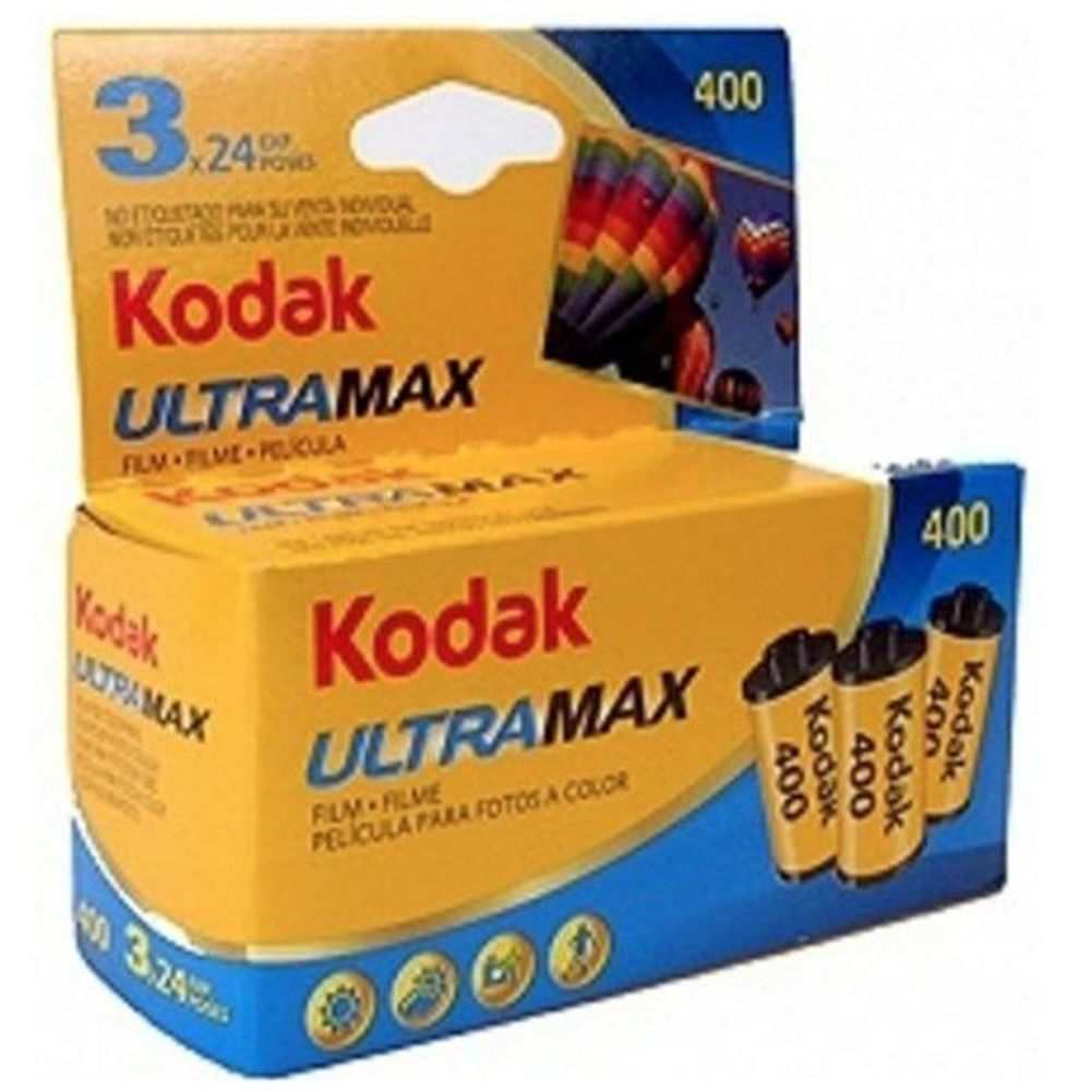 6034052 - KODAK Ultramax 400 iso 135-24 3 Pack