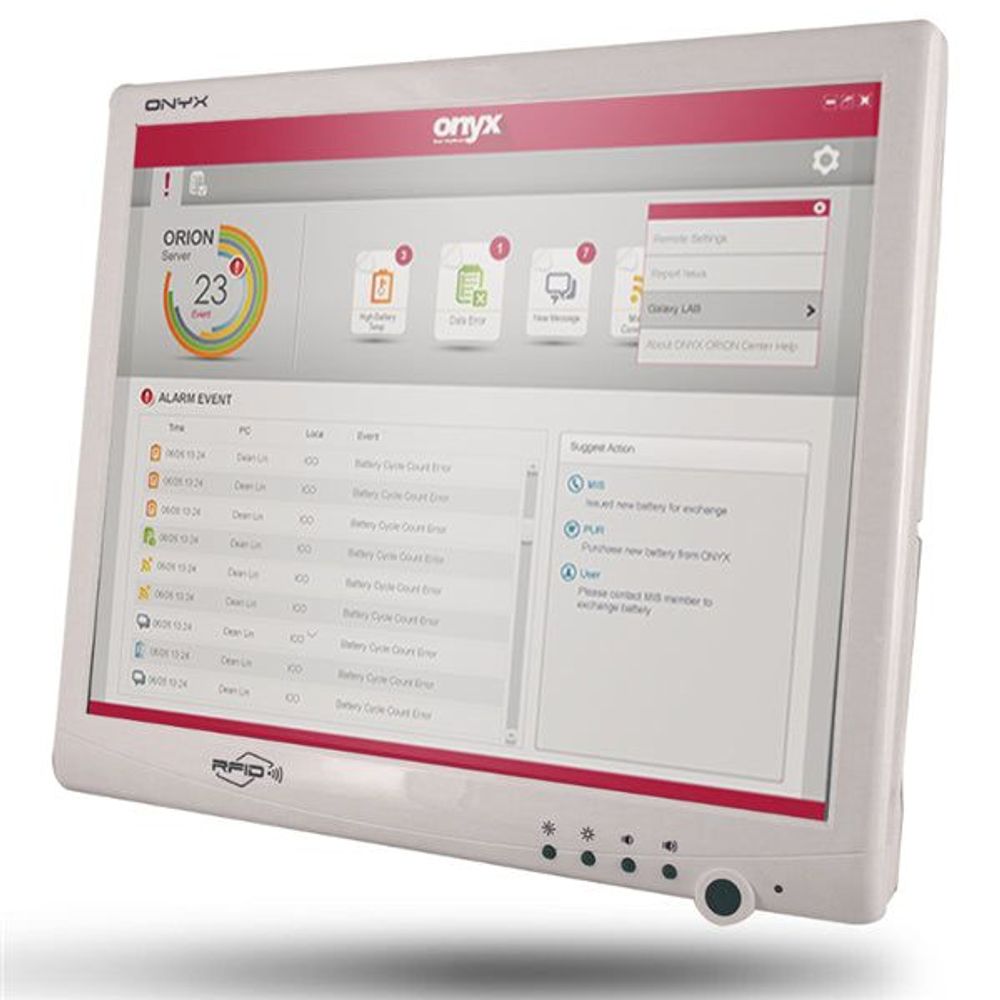 VENUS-173-R39-A1-000 - Onyx VENUS-173-R39 17" 3955U Battery Medical Aio
