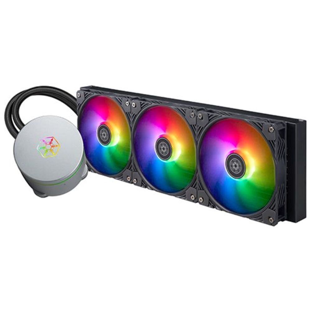 SST-IM420-ARGB - SilverStone IM420-ARGB IceMyst Liquid Cooler - Triple 140 Fan 3yr wty