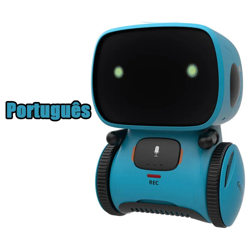 Interactive Voice-Controlled Smart Robot - Multiple Colours Portugal Blue
