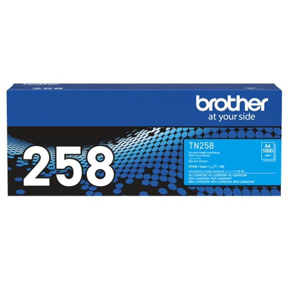 TN258C - Brother TN258C Toner Cyan