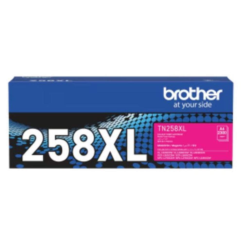 TN258XLM - Brother TN258XLM High Yield Toner Magenta