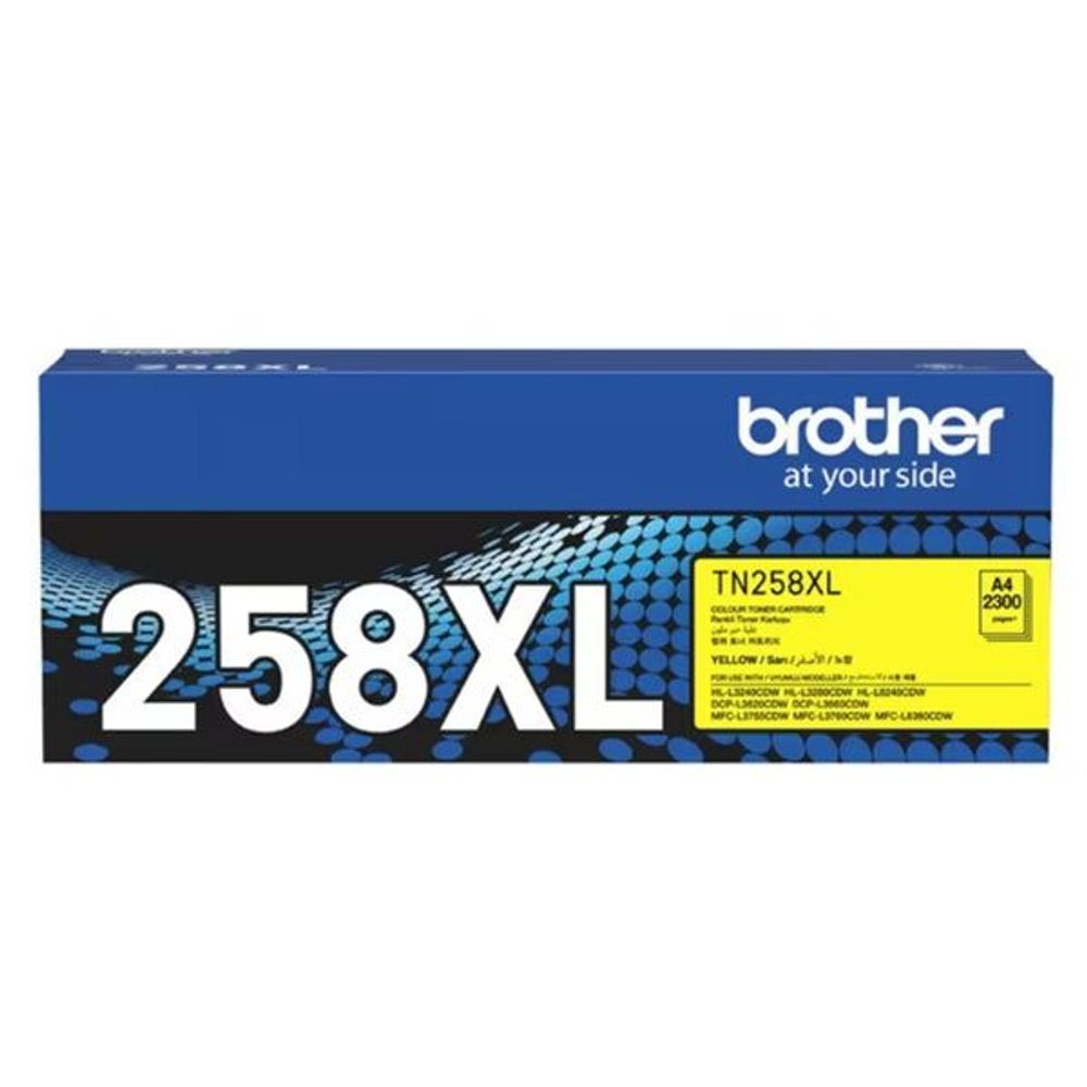 TN258XLY - Brother TN258XLY High Yield Toner Yelllow