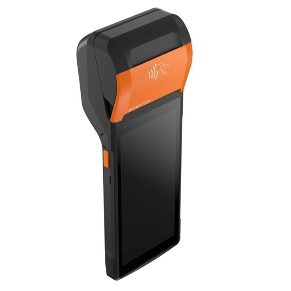 P06064024 - Sunmi V2s Handheld 5.5" HD 2GB 16GB GMS w/ 58mm Printer