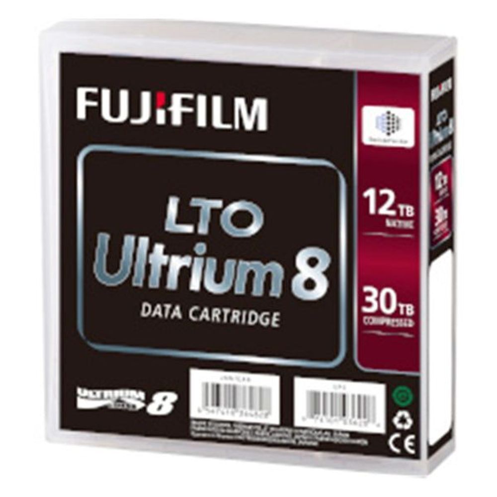 16551221 - Fujifilm LTO Ultrium 8 12/30TB Tape Cartridge (Barium Ferrite)