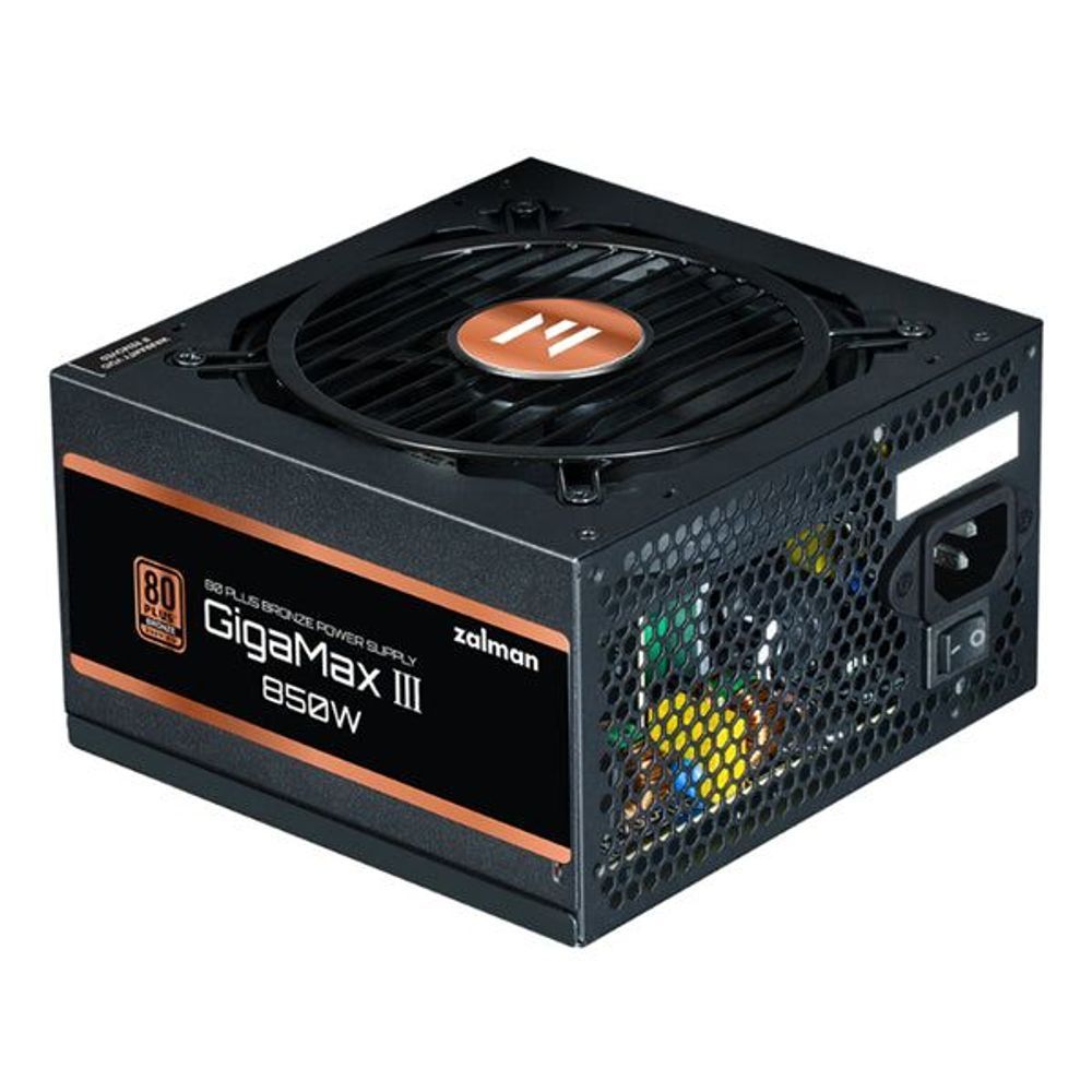 ZM850-GV3 - Zalman ZM850-GV3 GigaMax III 850W ATX 85/88/85 MEPS Gen5 PSU 5yr wty