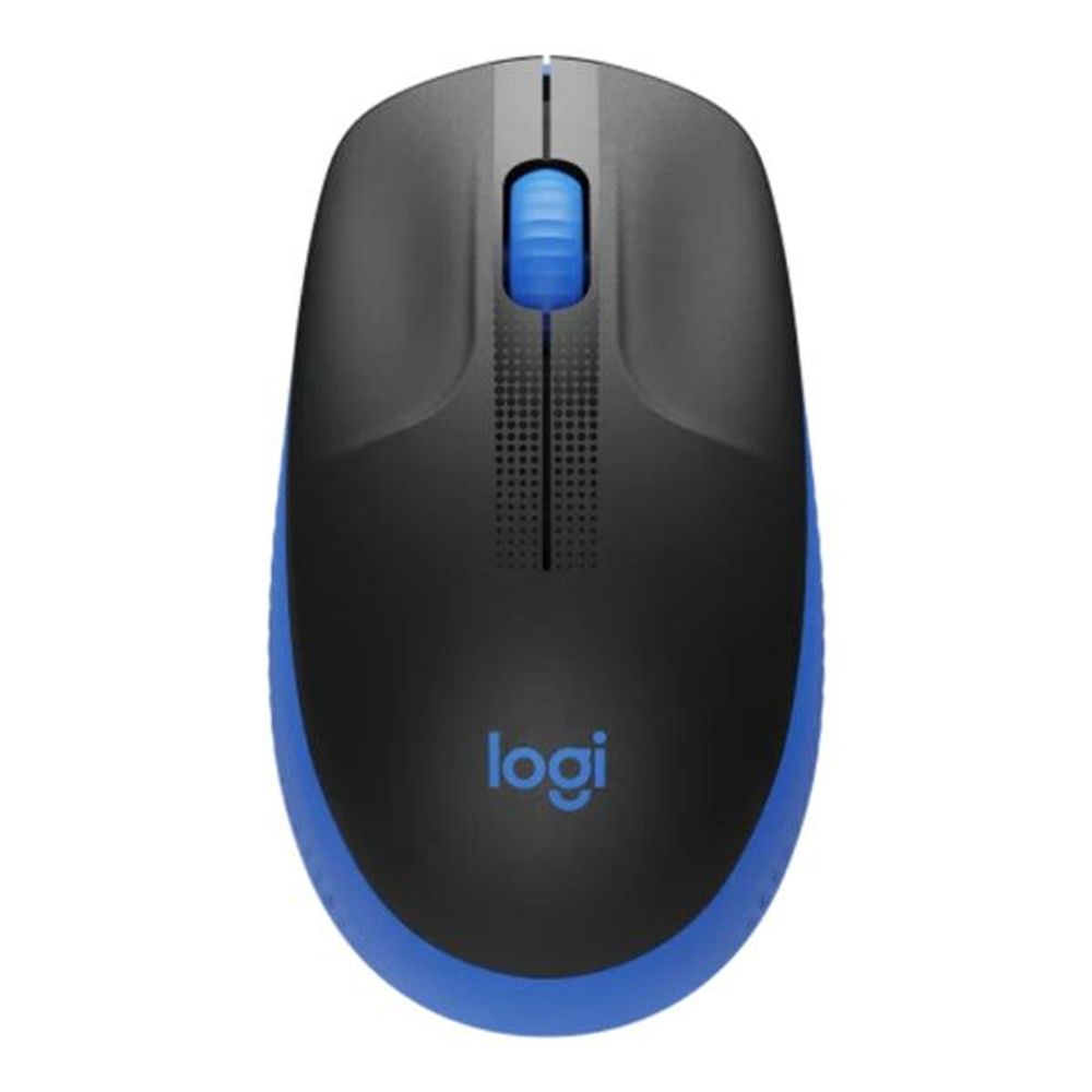 910-005914 - Logitech M190 Full Size Wireless Mouse - Blue