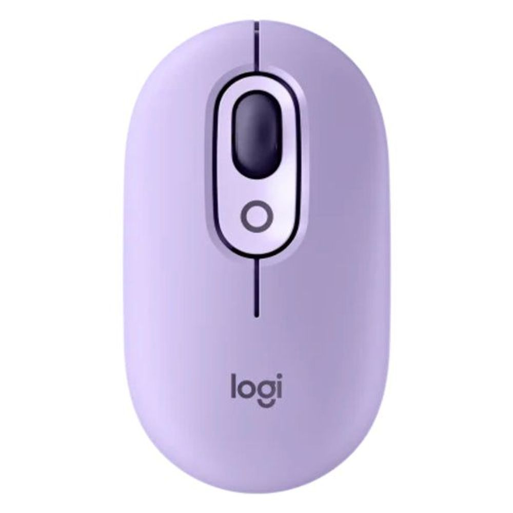 910-006621 - Logitech POP Mouse with emoji - Lavender