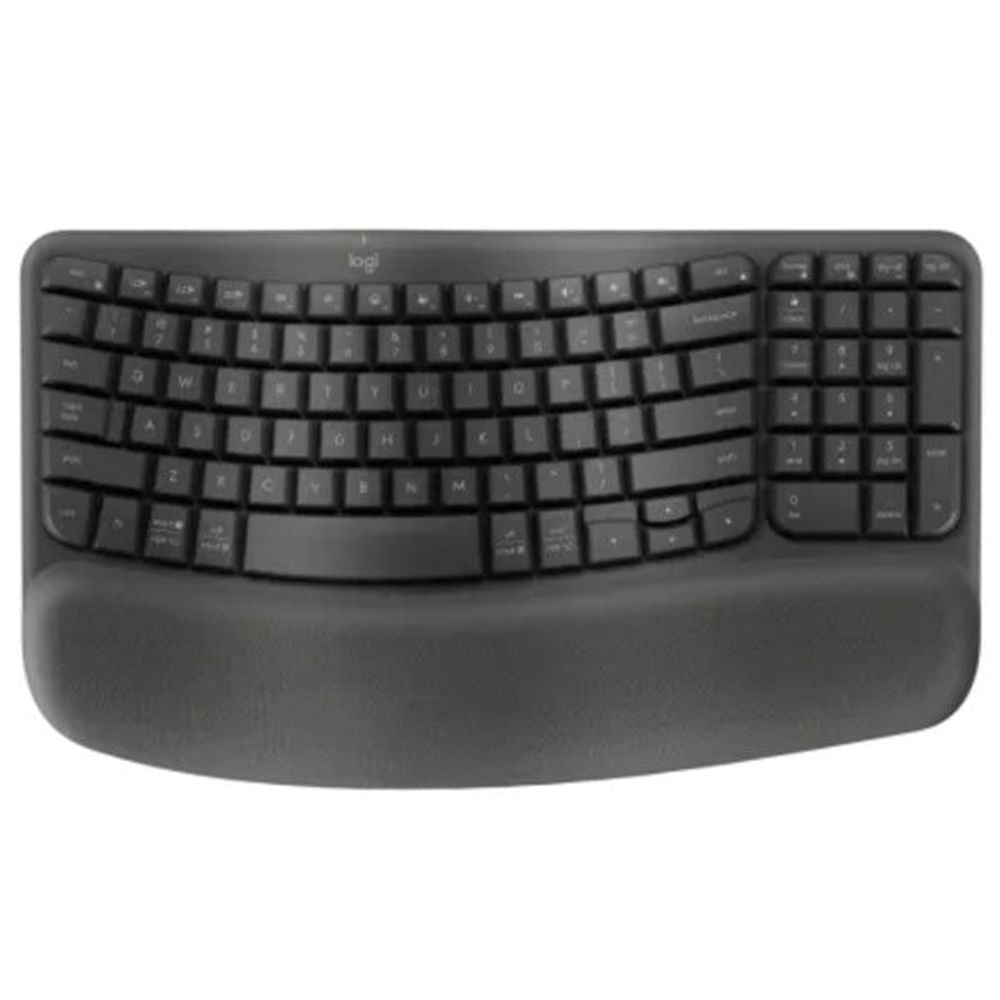 920-012281 - Logitech Wave Keys Wireless Ergo Keyboard - Black