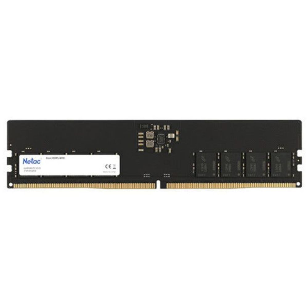 NTBSD5P48SP-08 - Netac Basic 8GB DDR5-4800 C40 DIMM Lifetime wty