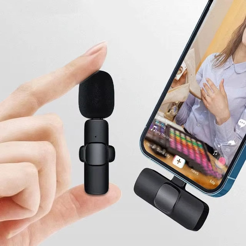 KEKAXI Portable Wireless Lapel Microphones