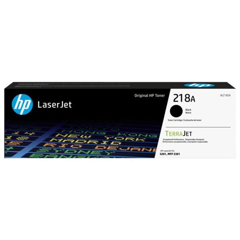 W2180A - HP 218A Black Original LaserJet Toner Cartridge