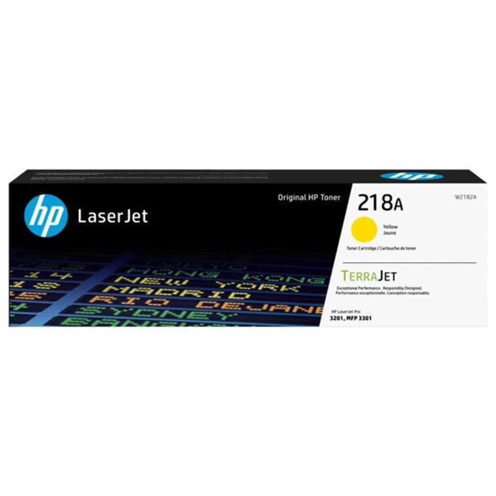 W2182A - HP 218A Yellow Original LaserJet Toner Cartridge