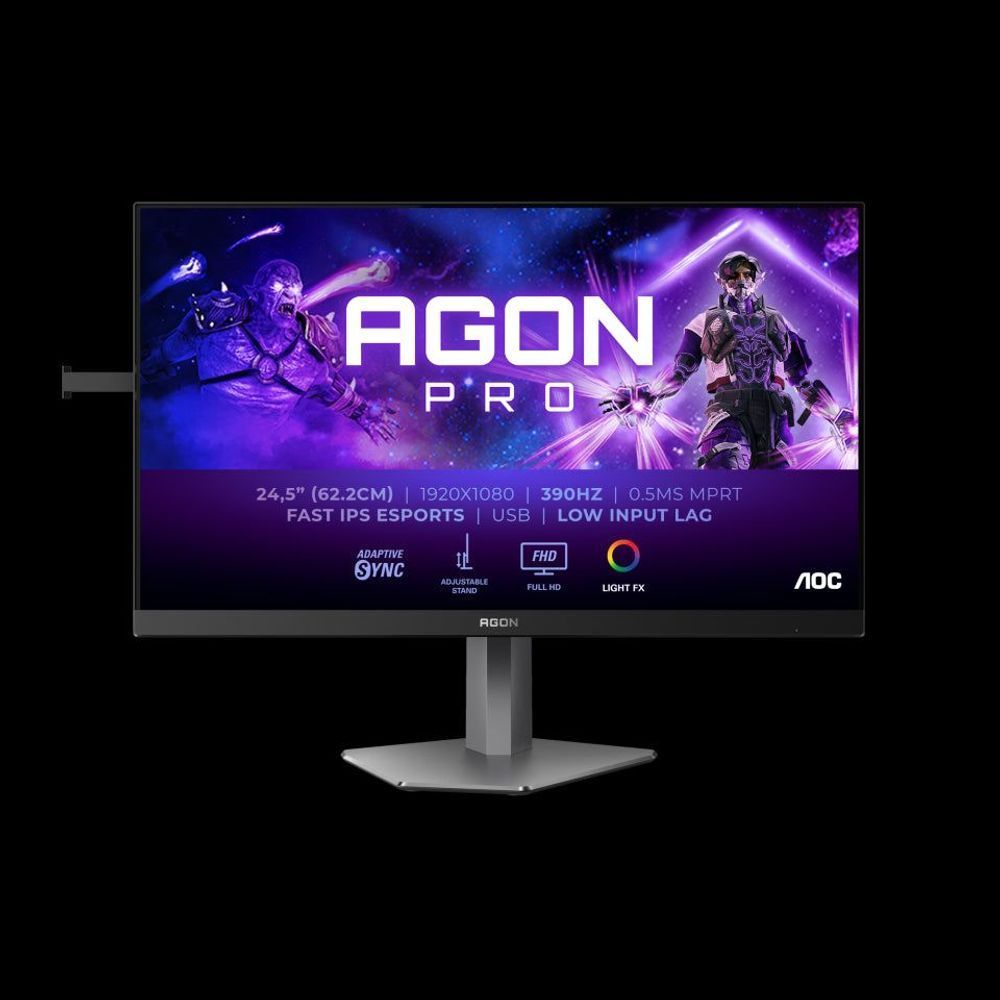 AG256FS /79 - AOC AG256FS 25" IPS 1920x1080 1ms HDMI DP 390Hz Ergo Gaming Monitor