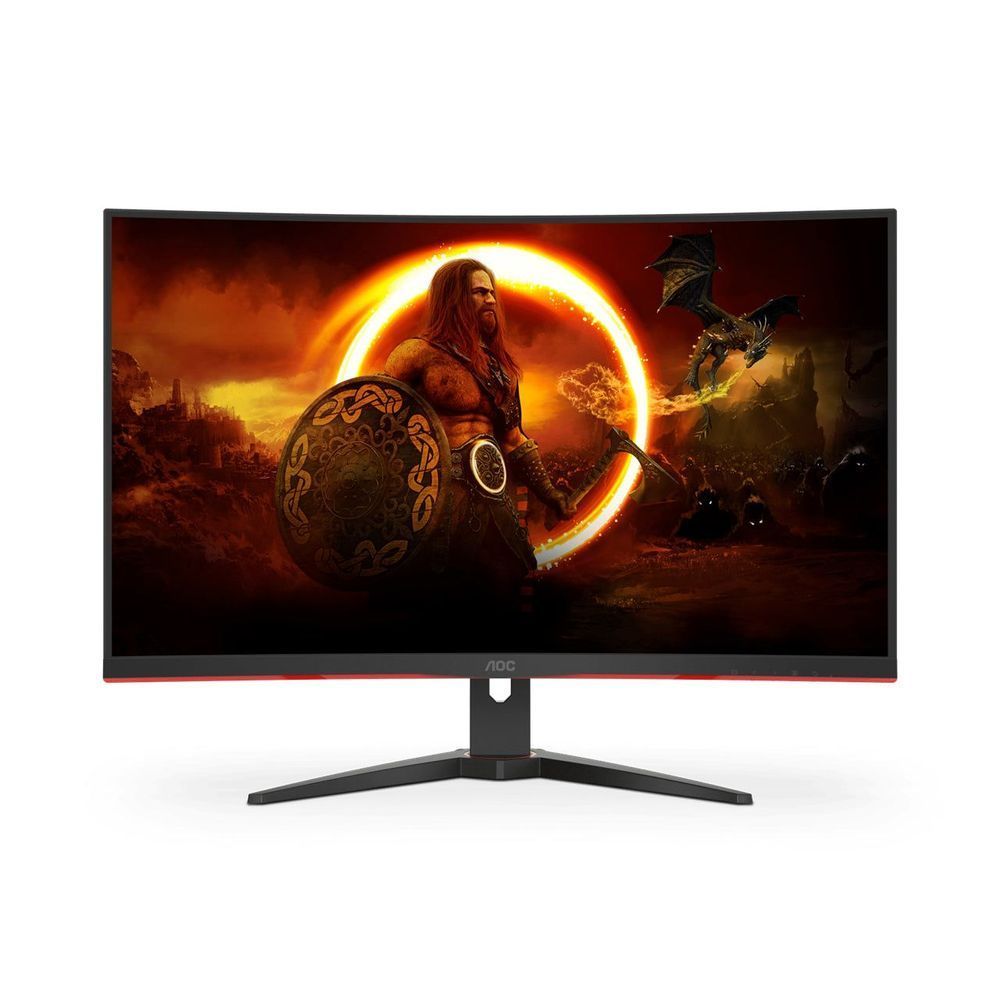 CQ32G4E /79 - AOC CQ32G4E 32" Curved 2560x1440 1ms VGA HDMI DP 180Hz Gaming Monitor