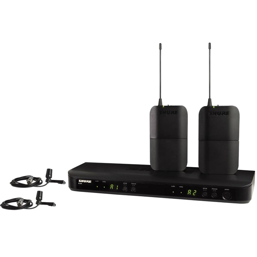 BLX188-CVL - Shure BLX188 Wireless Dual Lapel System