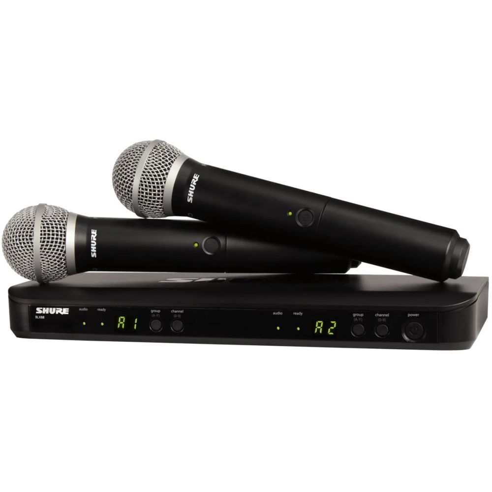 BLX288-PG58 - Shure BLX288-PG58 Wireless Dual Channel Vocal System