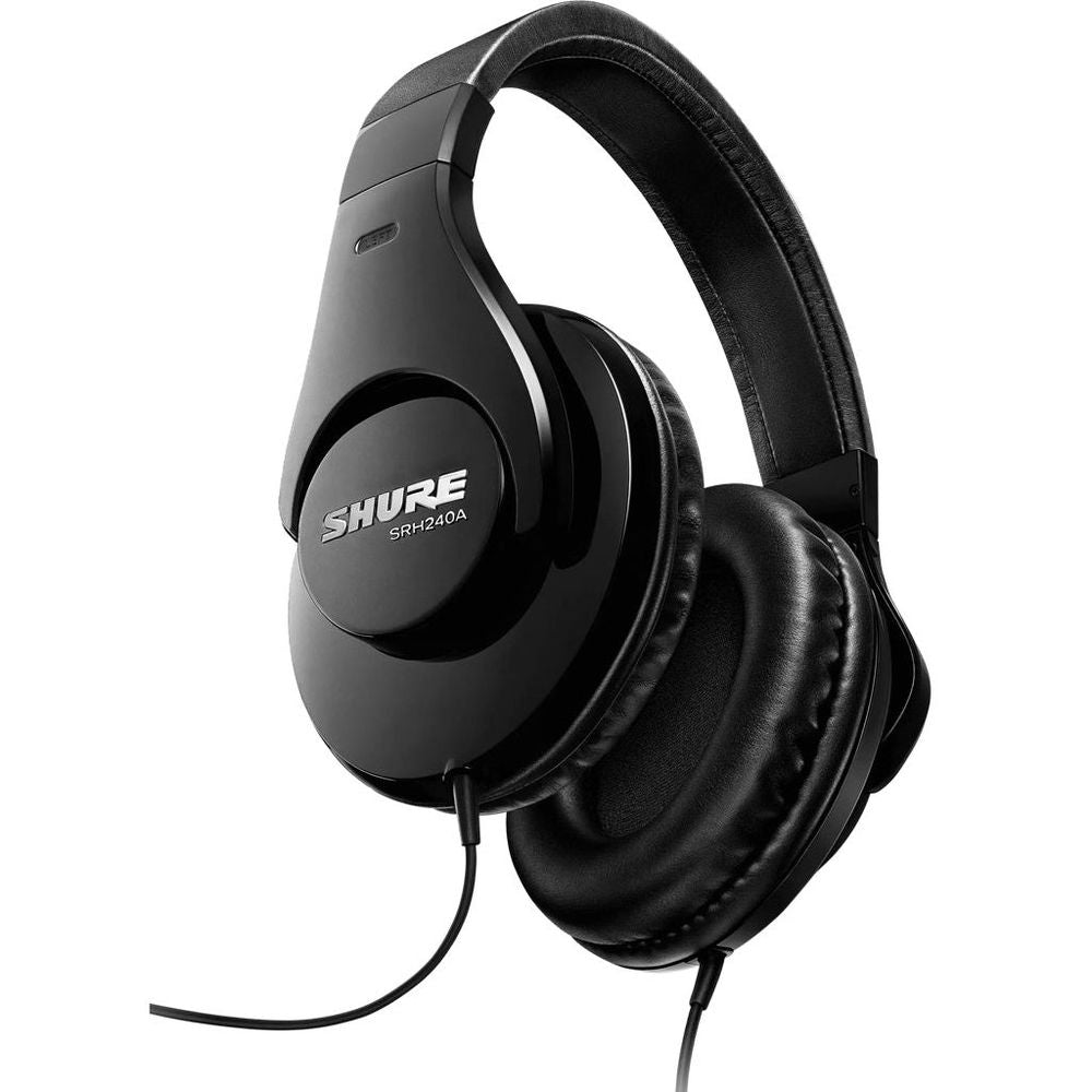 SRH240A-BK - Shure SRH240A Closed Back Over Ear Headphones Black