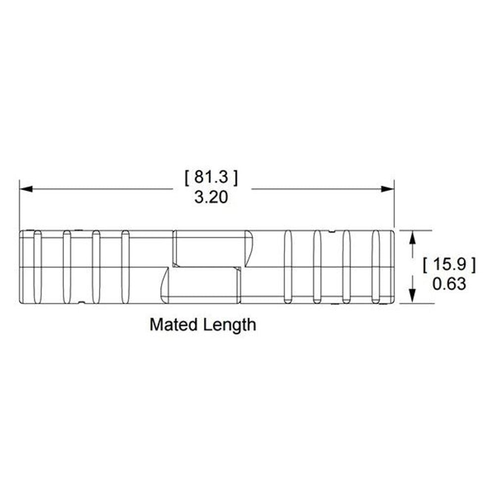 303122 - Red 50A SB50 Housing (Bulk Pack)