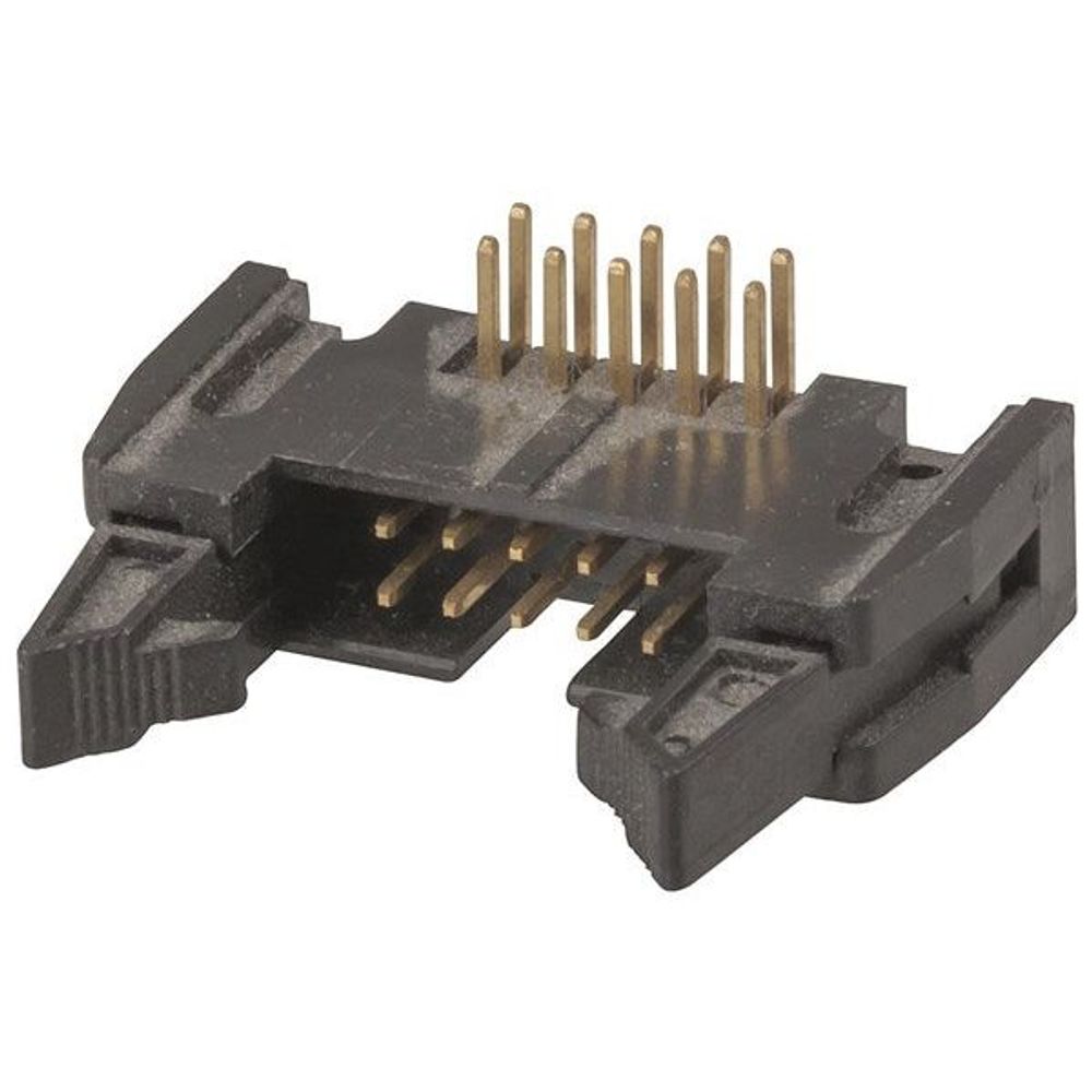 PP1150 - 10 Pin IDC Locking Right Angle Header