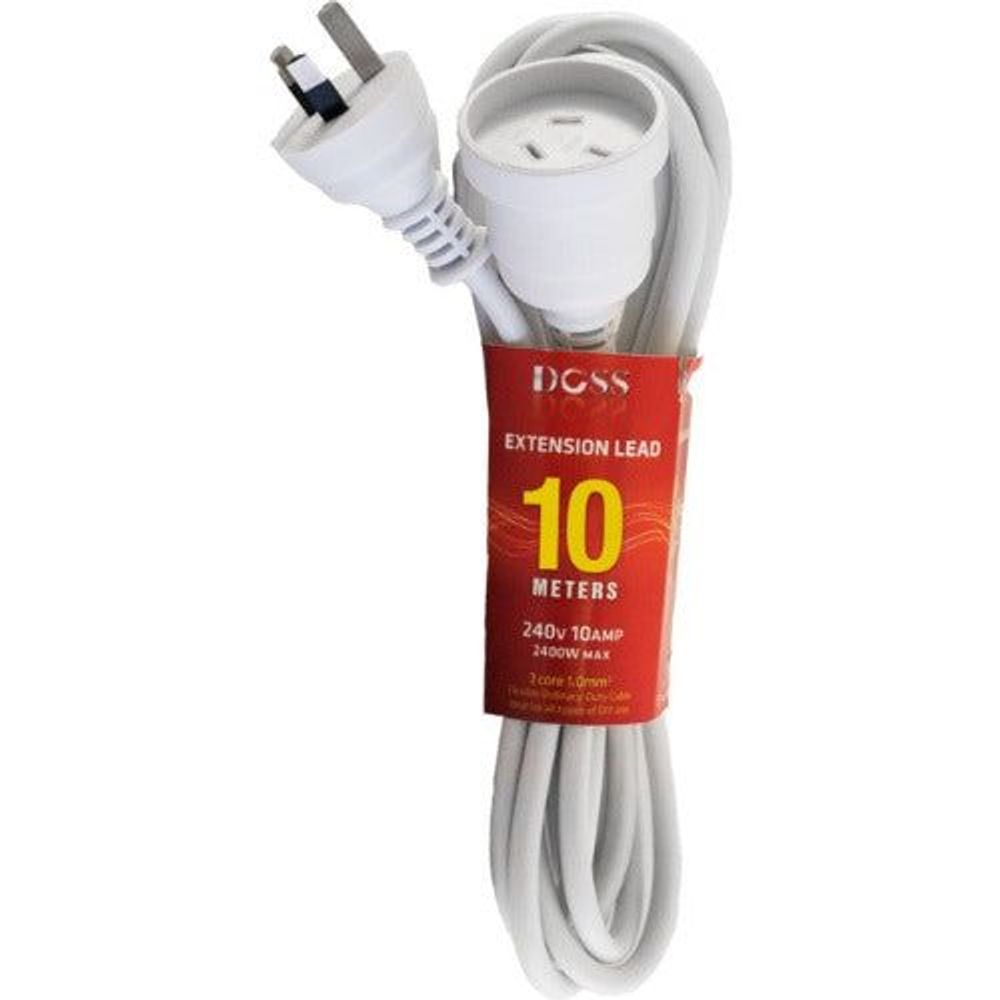 Sansai 240V Power Extension Cords 3m ~ 10m