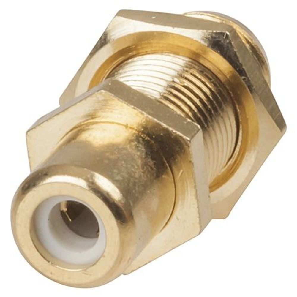 PS0494 - Gold RCA Socket / F-61 Socket